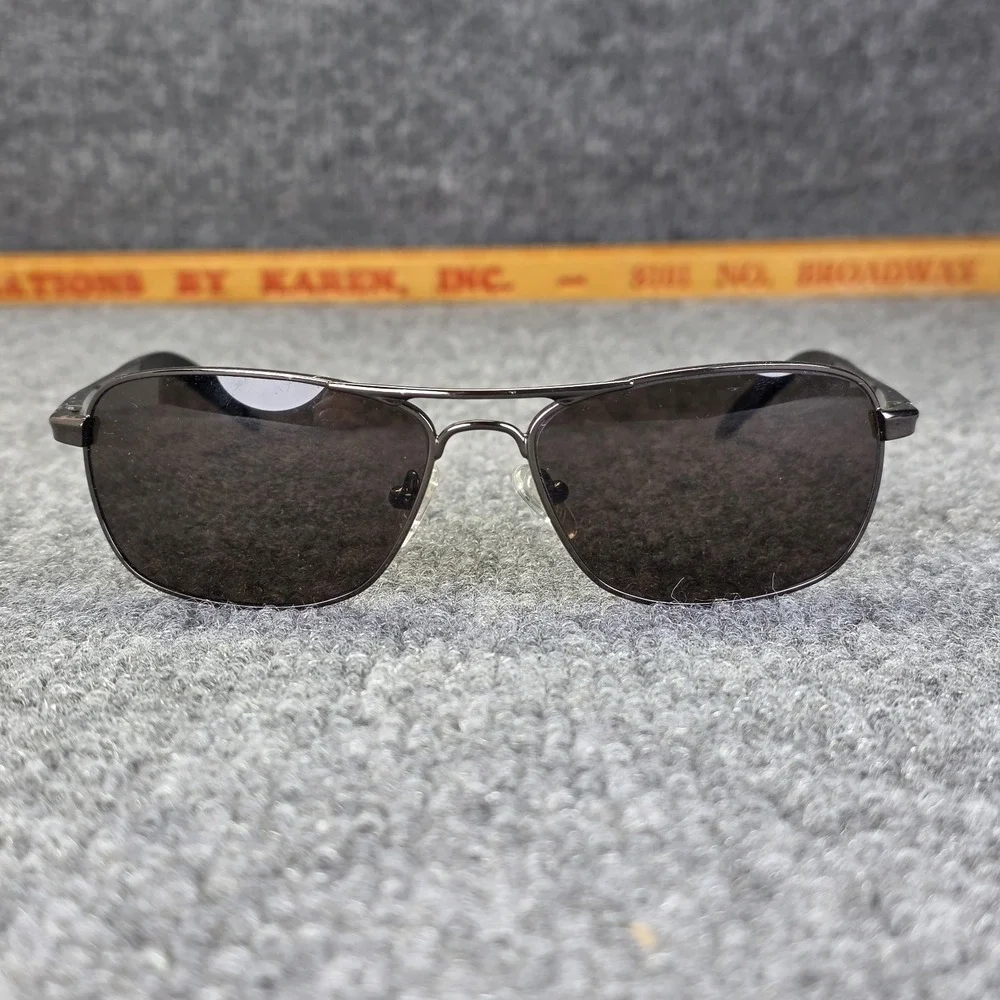 Veza Aviator Wedge Sunglasses Frame Men's Gunmetal Gray 58-15-136